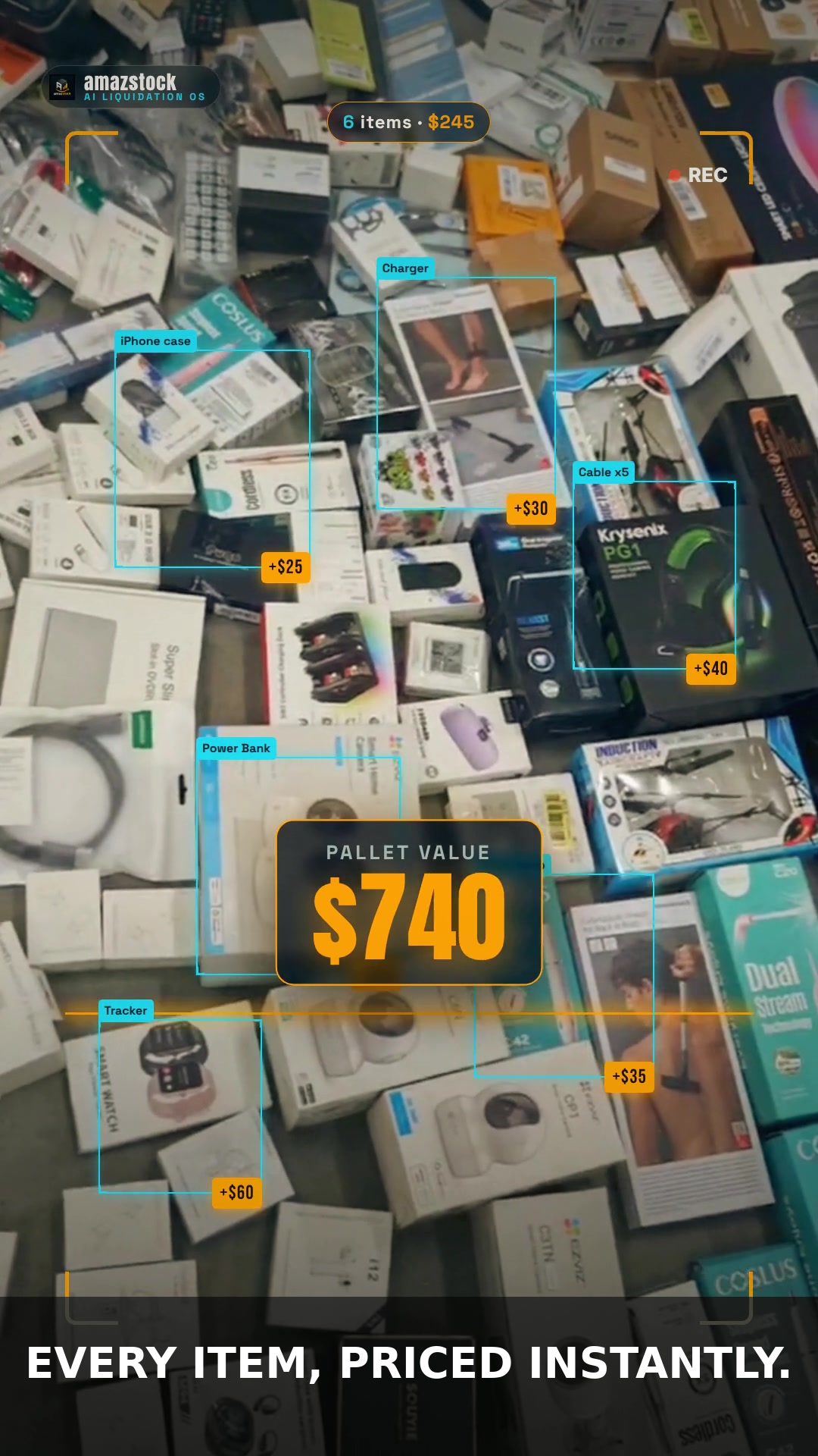 Every Item, Priced Instantly.